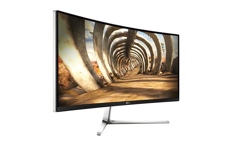 Vorderseite von Curved UltraWide-Monitor mit 73,66 cm (29 Zoll) Bildschirmdiagonale, IPS-Panel und LED Backlight 29UC97C-B