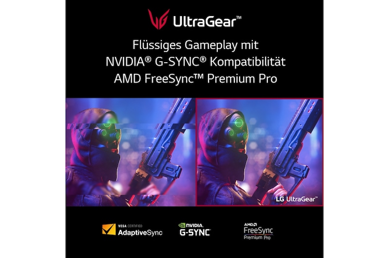 LG UltraGear™-Gaming-Monitor mit 32 Zoll, UHD 4K und VESA DisplayHDR™ 1000, 32GQ950-B