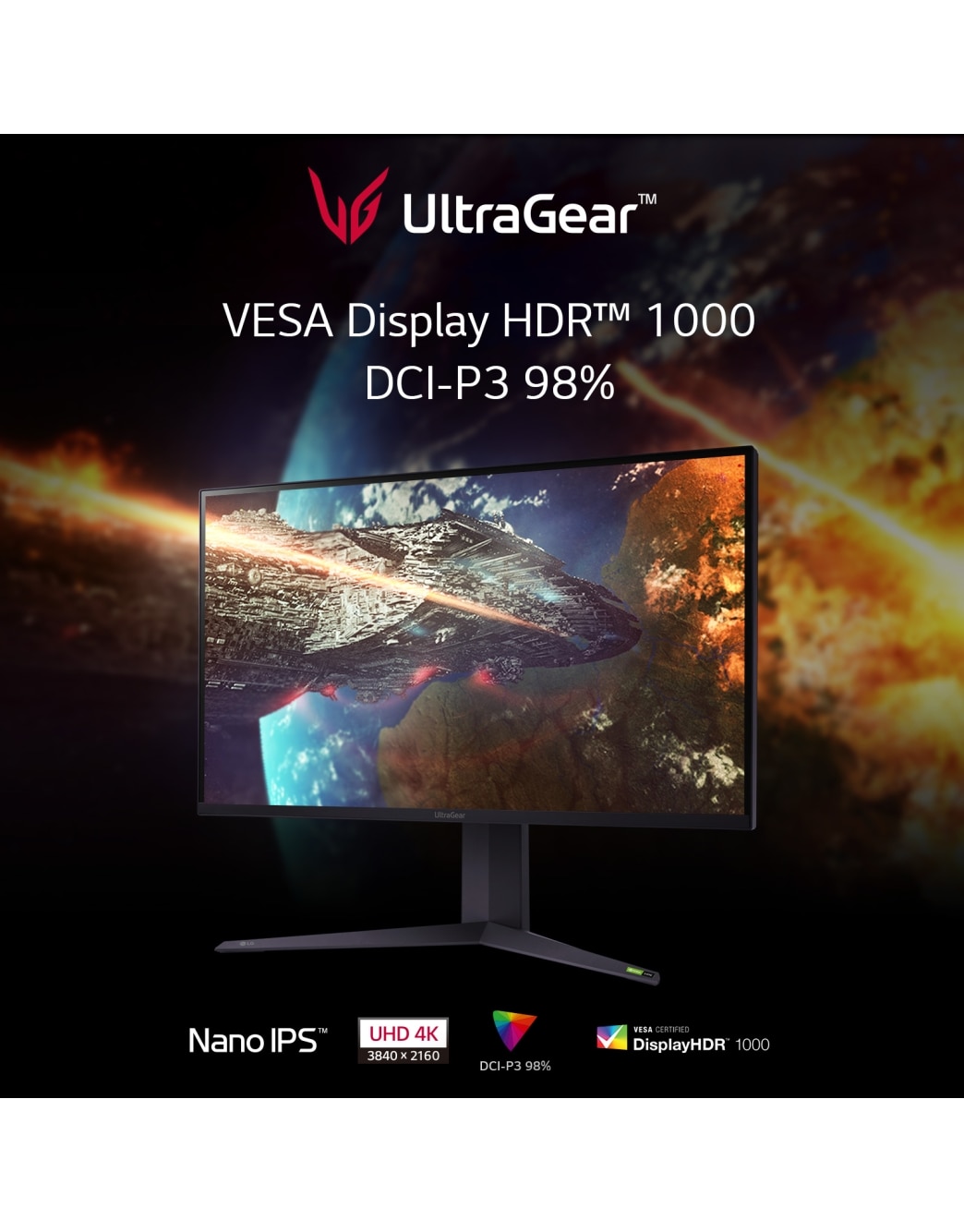 LG 32 Zoll UltraGear™ Gaming Monitor | 32GQ950P-B | LG DE