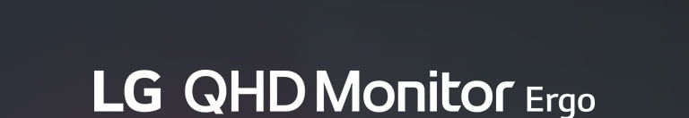 LG QHD Ergo Monitor