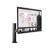 LG 31,5 Zoll QHD Ergo Monitor mit IPS, HDR10 und USB Type-C™, 32QP880-B