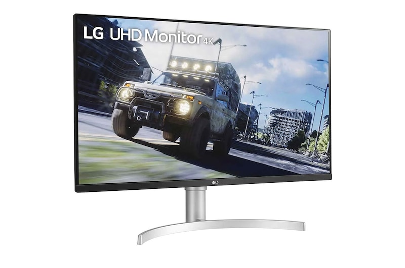 LG 31,5 Zoll UHD 4K Monitor mit HDR10 und AMD FreeSync™, 32UN550P-W