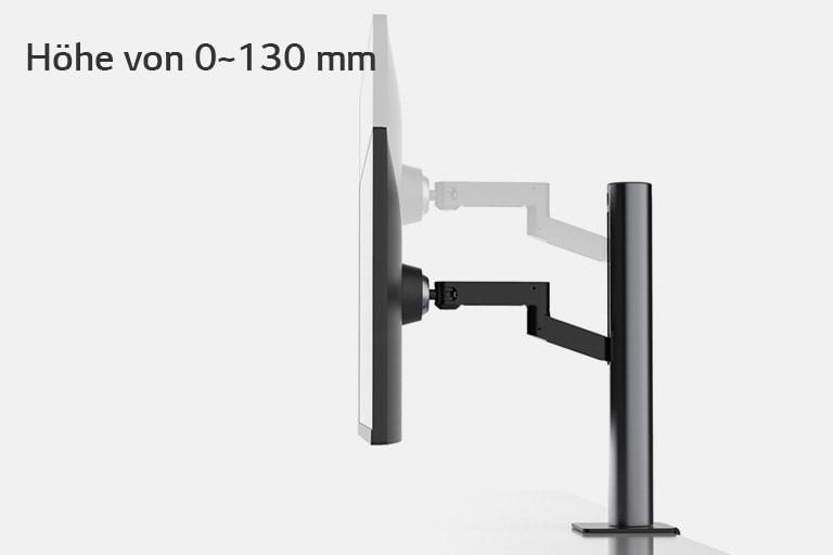 Simulation des Höhenbereichs von 0~130 mm