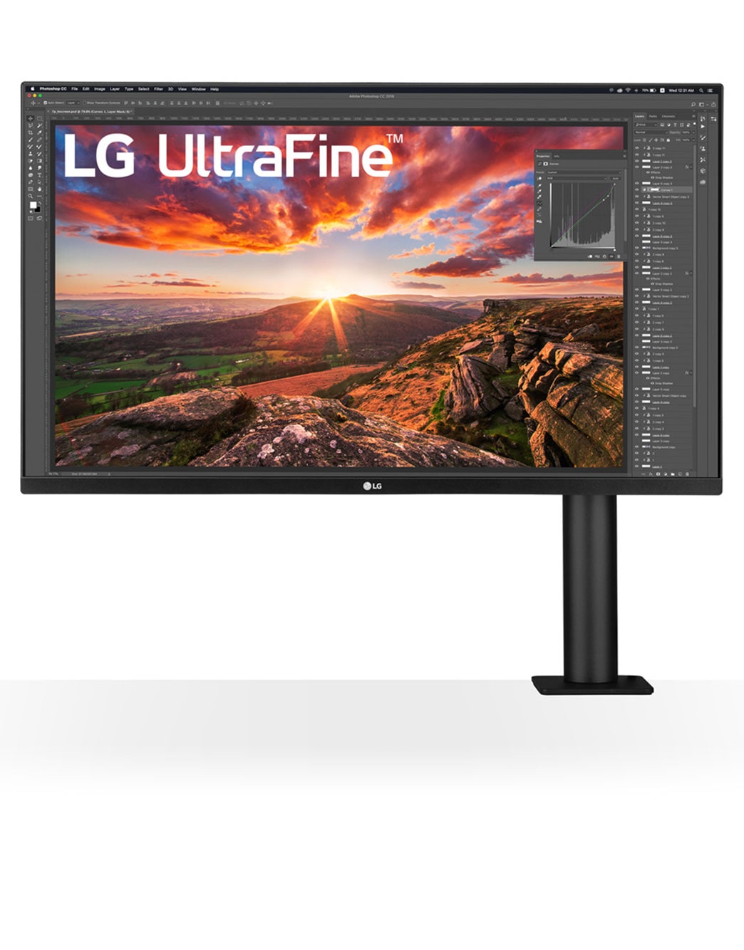 LG UltraFine™ 31,5 Zoll Ergo Monitor | 32UN880P-B | LG DE