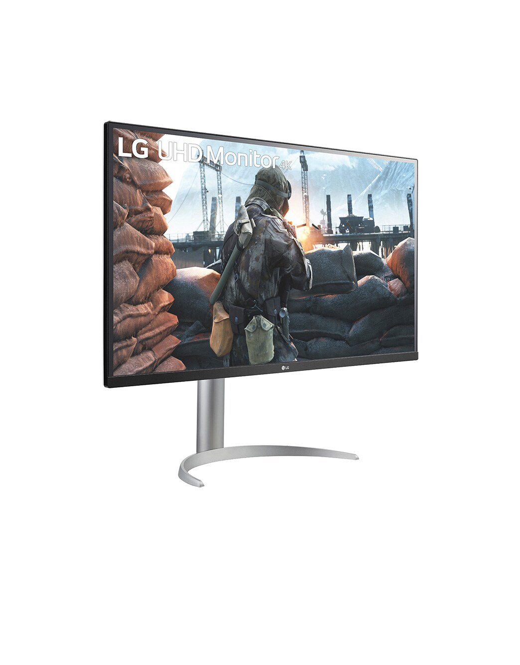 LG 4Kモニター 32UP550N-W 31.5インチ LG LG 31.5インチ モニター(32UP550N-W.AJL) / エルジー | 家具