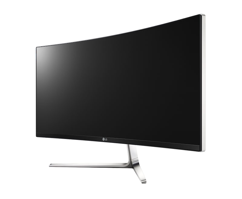 LG Curved UltraWide-Monitor mit 86,36 cm (34 Zoll) Bildschirmdiagonale, IPS-Panel und Thunderbolt™ 2, 34UC97-S