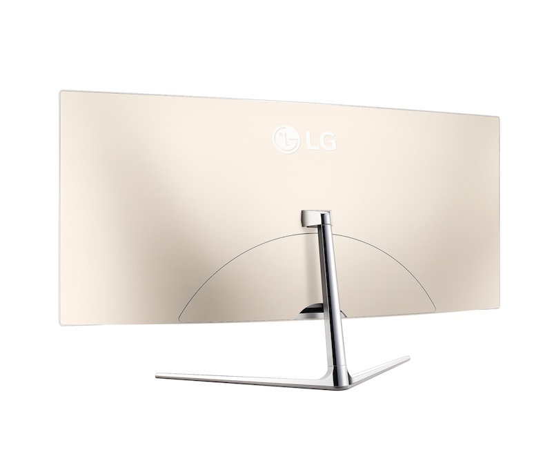 LG Curved UltraWide-Monitor mit 86,36 cm (34 Zoll) Bildschirmdiagonale, IPS-Panel und Thunderbolt™ 2, 34UC97-S