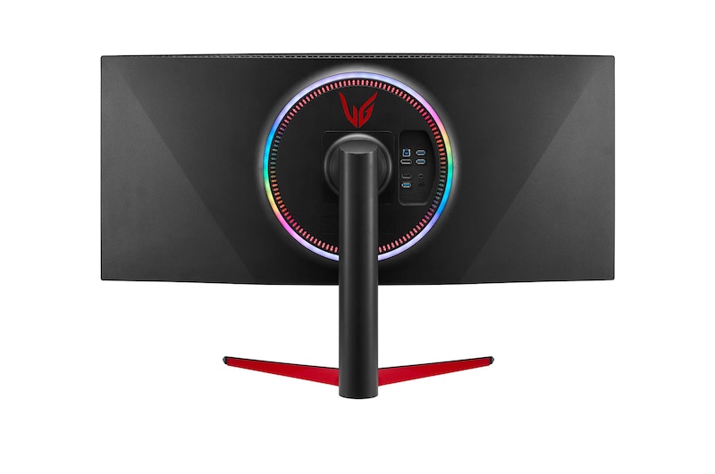 LG 37,5" Curved UltraGear™ QHD Gamin g-Monitor in 21:9 mit QHD+, 38GL950G-B