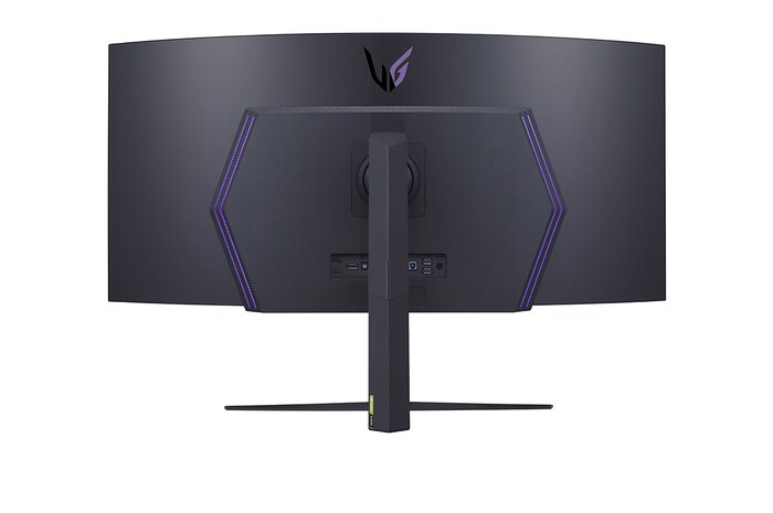 LG UltraGear™ 45 Zoll OLED Curved Gaming Monitor mit 0.03ms, 240Hz, WQHD Auflösung, HDR10, 45GR95QE