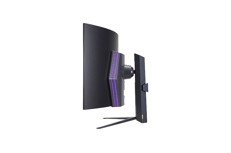 LG UltraGear™ 45 Zoll OLED Curved Gaming Monitor mit 0.03ms, 240Hz, WQHD Auflösung, HDR10, 45GR95QE