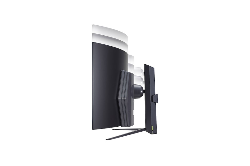LG UltraGear™ 45 Zoll OLED Curved Gaming Monitor mit 0.03ms, 240Hz, WQHD Auflösung, HDR10, 45GR95QE