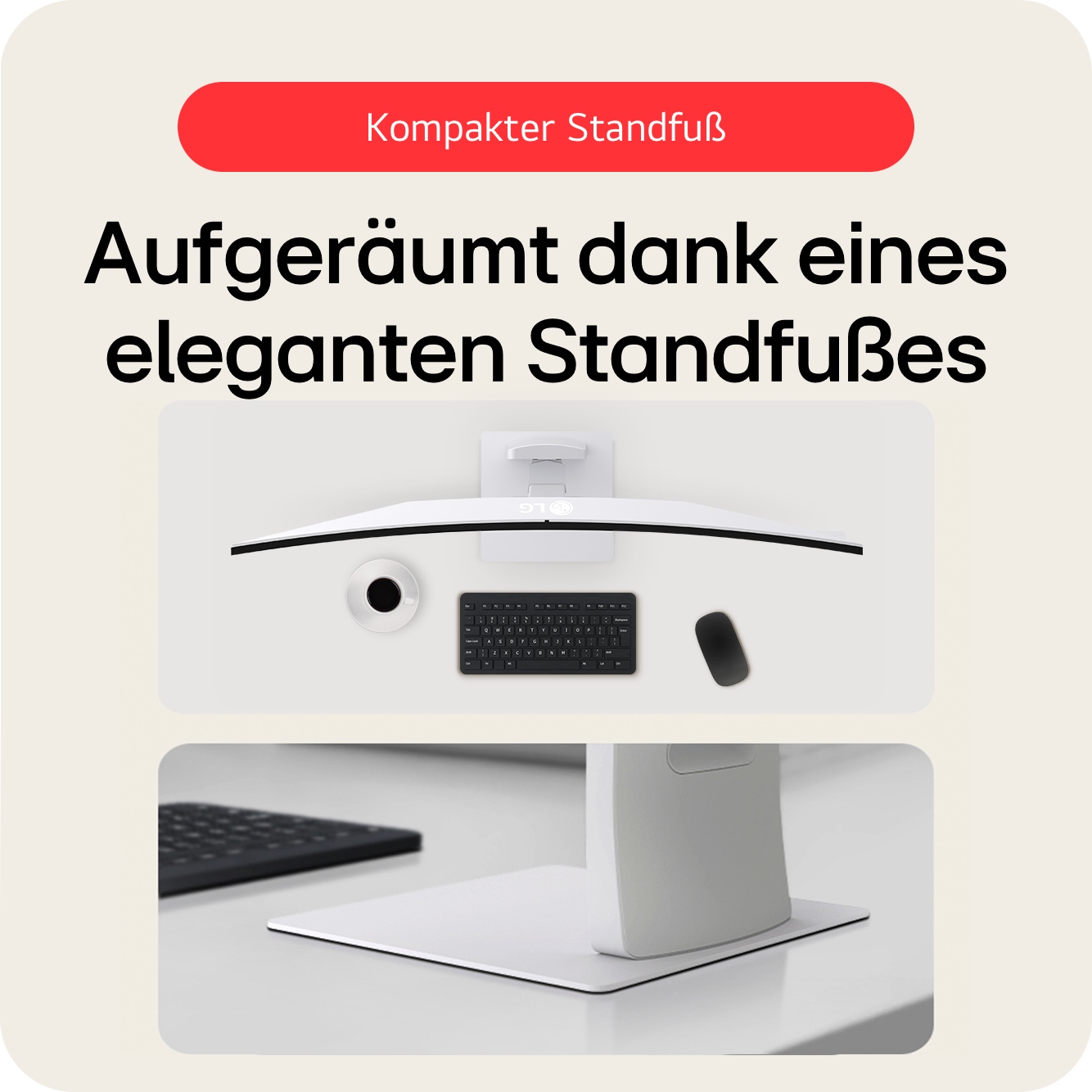 LG 49 Zoll UltraWide Dual QHD (5.120 x 1.440) Curved Nano-IPS-Display mit 144 Hz, 49U950A-W
