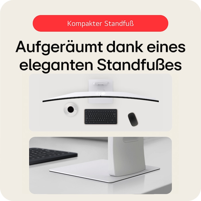 LG 49 Zoll UltraWide Dual QHD (5.120 x 1.440) Curved Nano-IPS-Display mit 144 Hz, 49U950A-W