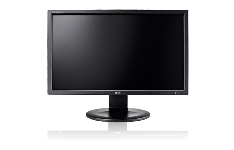 Vorderseite von 55,88 cm (22“) ergonomischer LED Monitor mit Pivot-Funktion, höhenverstellbar, umweltfreundlich und mit hohen Kontrasten von 5.000.000:1 und integrierten Lautsprechern E2210PM