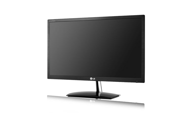 Vorderseite von LG TFT-Monitor FLATRON wide mit 58,42 cm (23“) Bildschirmdiagonale, neuem Dual Package und Super Energy Saving E2351T