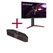 LG 27 Zoll UltraGear™ Gaming Monitor + GP9 UltraGear™ Gaming-Lautsprecher Bundle, GP9_27GP850-B_bundle