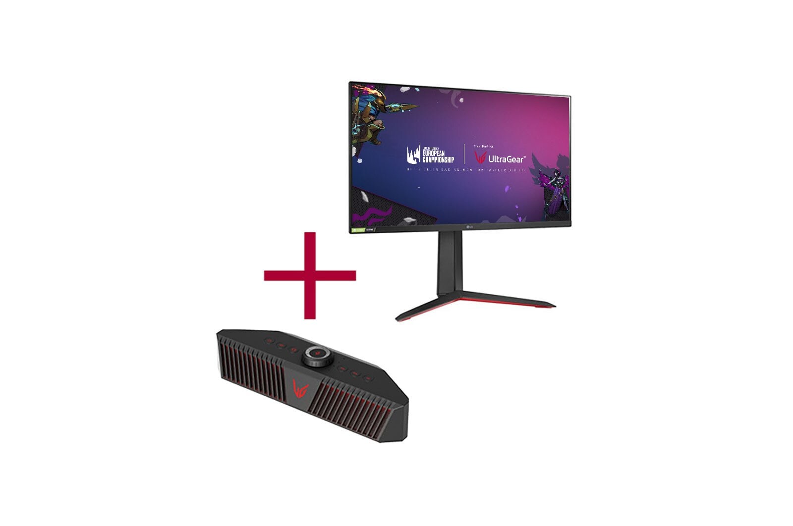 LG 27 Zoll UltraGear™ Gaming Monitor + GP9 UltraGear™ Gaming-Lautsprecher Bundle, GP9_27GP850-B_bundle