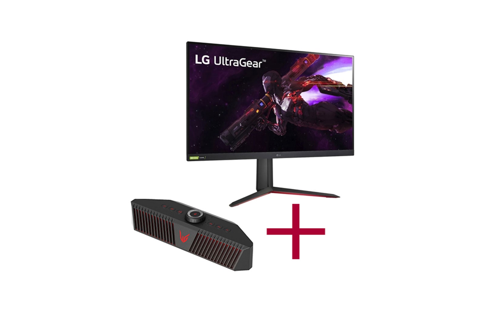 LG 32 Zoll UltraGear™ Gaming Monitor + GP9 UltraGear™ Gaming-Lautsprecher Bundle, GP9_32GP850-B_bundle