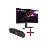 LG 32 Zoll UltraGear™ Gaming Monitor + GP9 UltraGear™ Gaming-Lautsprecher Bundle, GP9_32GP850-B_bundle