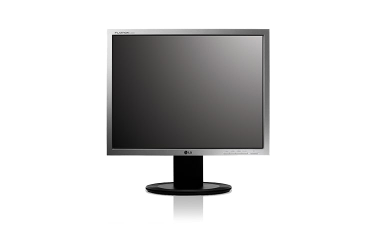Vorderseite von 20“ TFT-Monitor mit 178° Blickwinkel und 90° drehbarem Display L2000CP