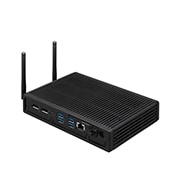 Vorderseite von Thin Client mit Quad-Core-Prozessor, 8 GB DDR4-Speicher und USB Type-C™ CL600W-AC