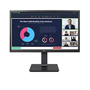 LG 24 Zoll Full HD Monitor mit IPS und Lese-Modus, 24BP750C-B