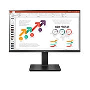 LG 23,8 Zoll Full HD Monitor mit IPS und Lese-Modus, 24BP450Y-B