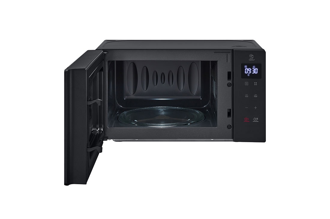 LG Solo-Mikrowelle Schwarz (20 L, 700 Watt) mit EasyClean | MS2032GAS, MS2032GAS