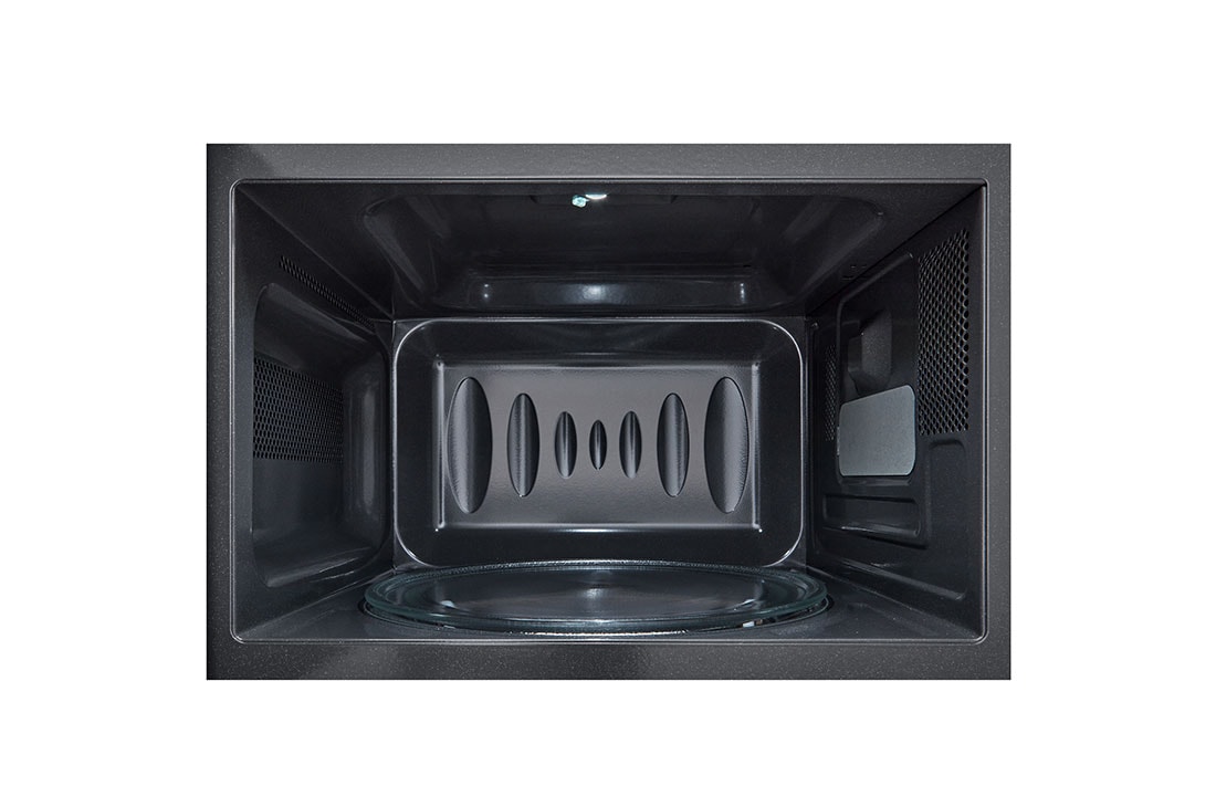 LG Solo-Mikrowelle Schwarz (20 L, 700 Watt) mit EasyClean | MS2032GAS, MS2032GAS