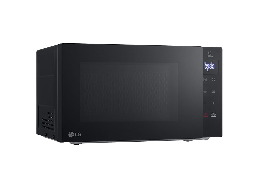 LG Solo-Mikrowelle Schwarz (20 L, 700 Watt) mit EasyClean | MS2032GAS, MS2032GAS