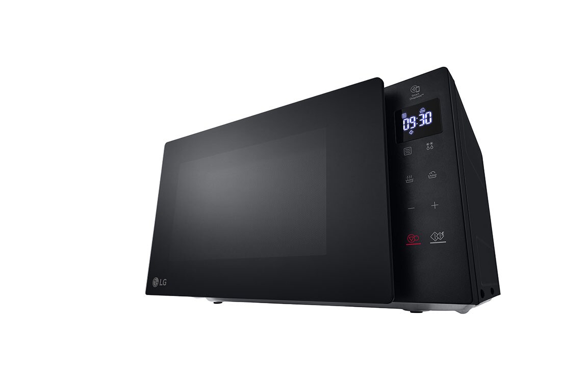LG Solo-Mikrowelle Schwarz (20 L, 700 Watt) mit EasyClean | MS2032GAS, MS2032GAS