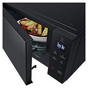 LG Solo-Mikrowelle Schwarz (30 L, 700 Watt) mit EasyClean | MS3032JAS, MS3032JAS
