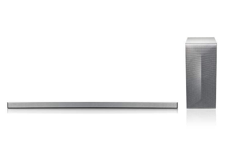 Vorderseite von Curved Music Flow Soundbar mit Wi-Fi, Bluetooth, Musikstreaming und i-Sound-System (360 Watt) HS8 (LAC950M)