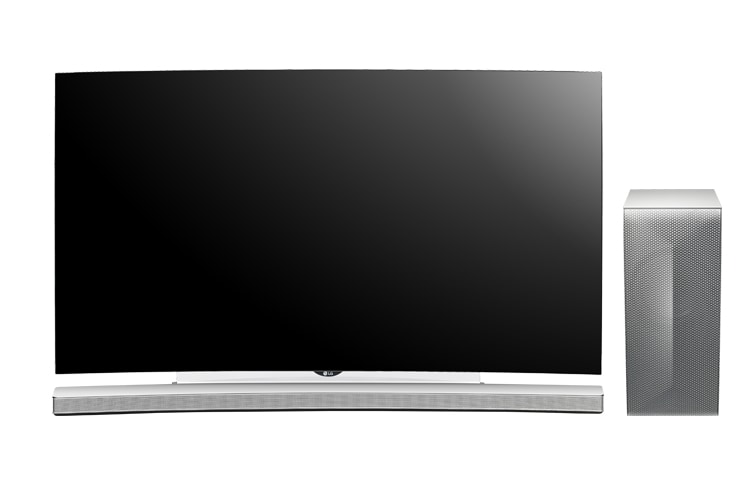 LG Curved Music Flow Soundbar mit Wi-Fi, Bluetooth, Musikstreaming und i-Sound-System (360 Watt), HS8 (LAC950M)