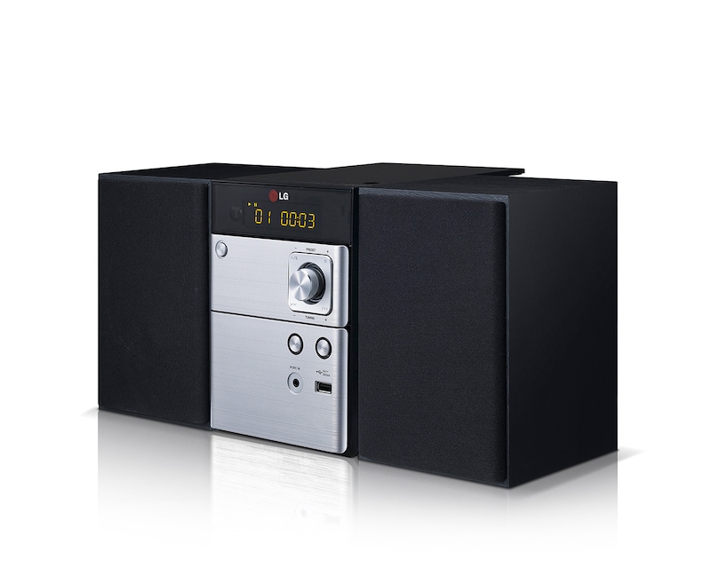 LG Micro Hi-Fi Anlage mit 10 Watt | Bluetooth, CD & Radio | USB | Auto DJ, CM1530BT