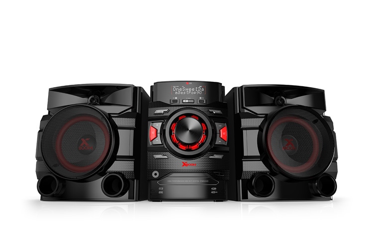 LG CM4441 Micro-Hi-Fi-Anlage mit 400 Watt und Bluetooth-Funktion