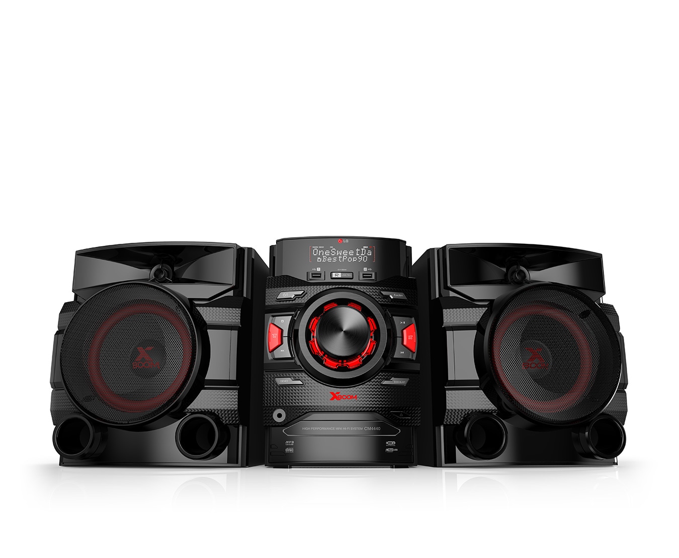LG CM4441 Micro-Hi-Fi-Anlage mit 400 Watt und Bluetooth-Funktion