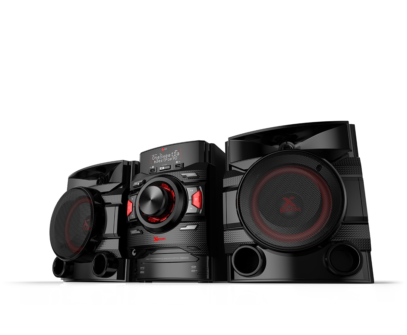 LG Micro Hi-Fi Anlage mit 400 Watt | Bluetooth, CD & Radio | USB | Auto DJ, CM4441