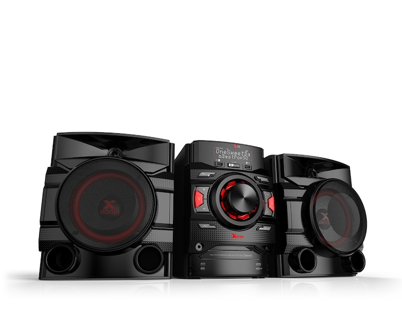 LG Micro Hi-Fi Anlage mit 400 Watt | Bluetooth, CD & Radio | USB | Auto DJ, CM4441