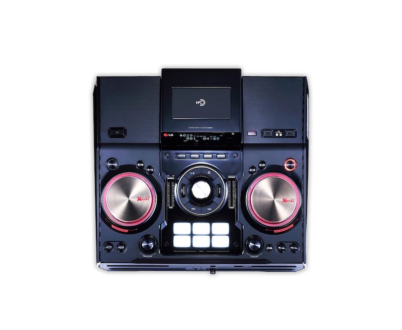 LG Micro Hi-Fi Anlage mit 2.900 Watt | Bluetooth, CD & Radio | USB | Auto DJ & Smart DJ, CM9740
