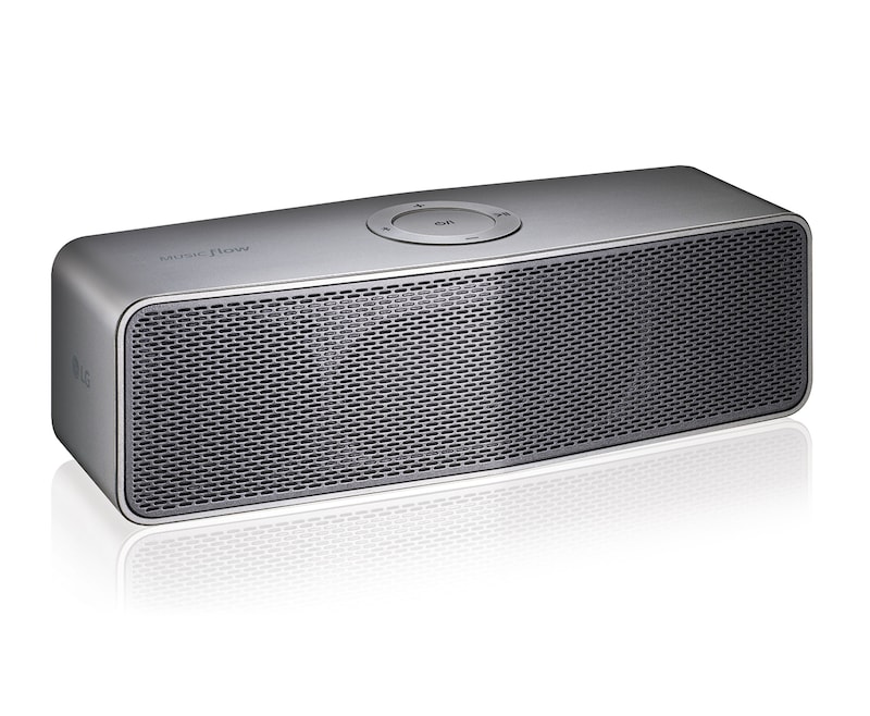 LG 2.0 tragbarer Bluetooth-Lautsprecher in Silber mit 20 Watt | XBOOM Go , P7 (NA8550)