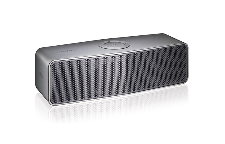 LG 2.0 tragbarer Bluetooth-Lautsprecher in Silber mit 20 Watt | XBOOM Go , P7 (NA8550)