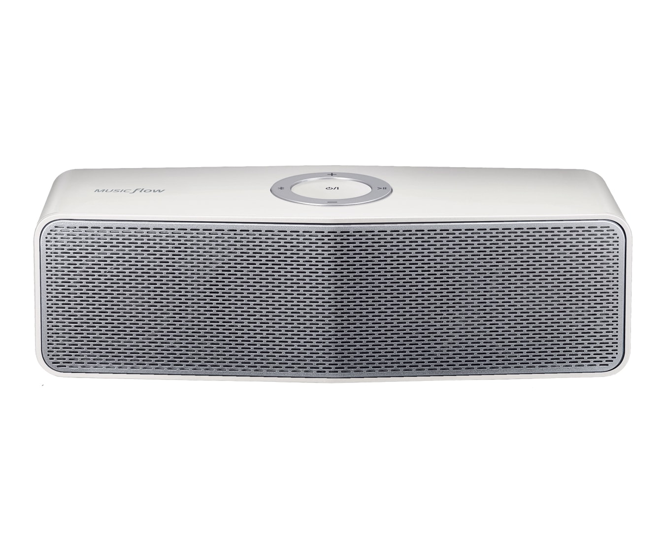Vorderseite von 2.0 tragbarer Bluetooth-Lautsprecher in Weiß mit 20 Watt | XBOOM Go  P7 (NA8550W)