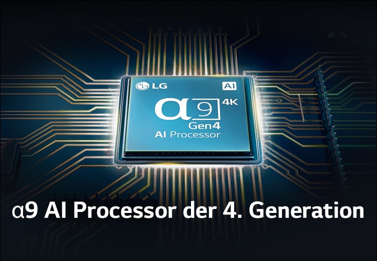 In der Mitte der elektrischen Schaltung befindet sich ein α9 AI Processor der 4. Generation.