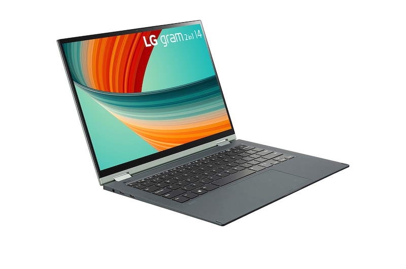 LG 14 Zoll Notebook mit Windows 11 Home | Intel® Core™ i7 Prozessor | 16GB LPDDR5 RAM | 1TB SSD | 72-WH-Akku | 14T90R-G.AA77G, 14T90R-G.AA77G