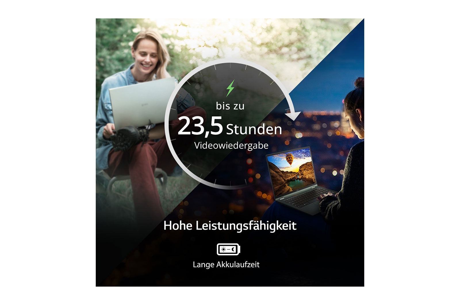 LG 14'' Notebook mit Windows 11 Home | Intel® Core™ i5 Prozessor | 16GB LPDDR5 RAM | 512GB SSD | 72-WH-Akku | 14Z90Q-G.AA54G, 14Z90Q-G.AA54G
