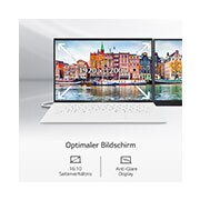 LG 14'' Notebook mit Windows 11 Home | Intel® Core™ i5 Prozessor | 16GB LPDDR5 RAM | 512GB SSD | 72-WH-Akku | 14Z90Q-G.AA54G, 14Z90Q-G.AA54G