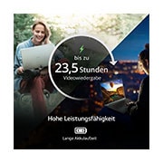 LG 14'' Notebook mit Windows 11 Home | Intel® Core™ i5 Prozessor | 16GB LPDDR5 RAM | 512GB SSD | 72-WH-Akku | 14Z90Q-G.AA54G, 14Z90Q-G.AA54G