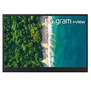 LG 16-Zoll +view für LG gram Portable Monitor mit USB Typ-C™, 16MQ70