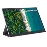 LG 16-Zoll +view für LG gram Portable Monitor mit USB Typ-C™, 16MQ70